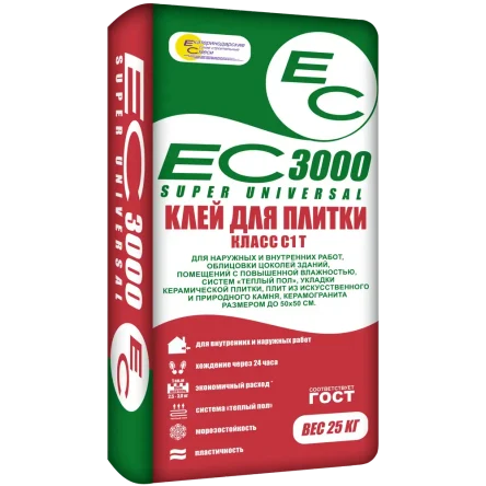 ЕС Клей 3000 25кг